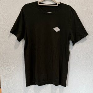 Black Short Sleeve Tee with Logo